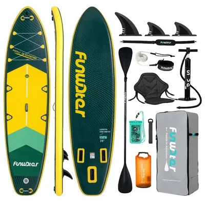 Obrázok produktu pre Nafukovacia doska na paddleboarding, s protišmykovou povrchovou úpravou, kompletné príslušenstvo, model SUPFW43A