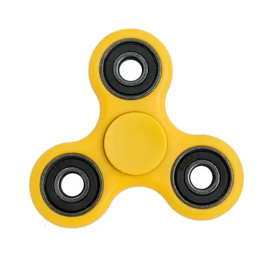 Produktbild von Qu-Ax Fidget Spinner, Handkreisel, Farbe: gelb