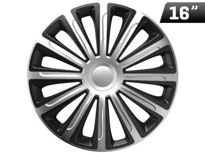Produktbild von Klapper Trend silber/schwarz 16``, 1 Stk.