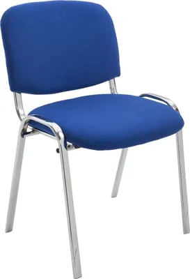 Produktbild von Besucherstuhl Ken C Stoff blau