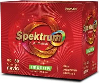 Obrázek produktu pro Spektrum gummies IMUNITA limitovaná edice 2025 90 + 30 tablet NAVÍC
