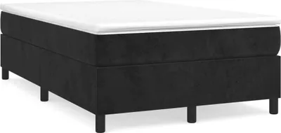 Produktbild von Langlebige Boxspringbettgestell Schwarz 120x200cm Samt - Möbel227875 - Klassische BettenJugendbett Tagesbett
