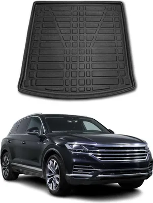 Image de Bac de coffre pour VW Touareg 2018-2025 caoutchouc TPE noir