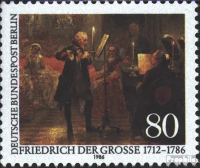 Produktbild von Briefmarken Berlin (West) 1986 Mi 764 (kompl.Ausgabe) postfrisch Friedrich der Große