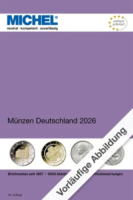 Produktbild von Münzsammlung Deutschland 2026 Euro-Kursmünzen und 2-Euro-Kurs-Gedenkmünzen