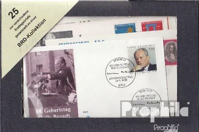Produktbild von Briefmarken BRD (BR.Deutschland) 2008 25 verschiedene Erstagsbriefe FDC