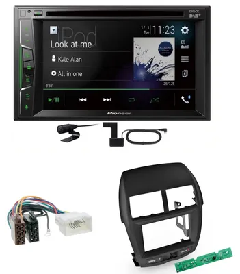 Produktbild von Pioneer AVH-A3200DAB USB Digitalradio MP3 Einbauset für Mitsubishi ASX bis 2014