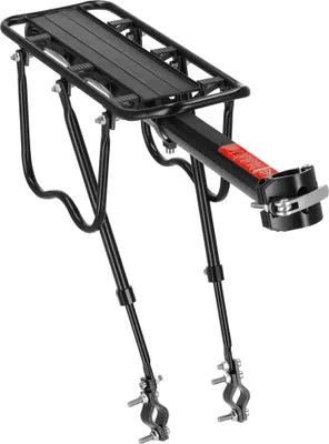 Immagine prodotto di Portapacchi per biciclette in alluminio carico massimo 50 kg. Portapacchi