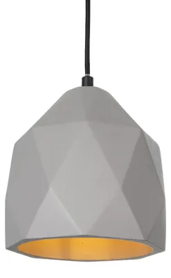 Produktbild von Hängelampe, E27, Lampe Für Wohnzimmer Esszimmer Küche, Höhenverstellbar Farbe Beton-Grau