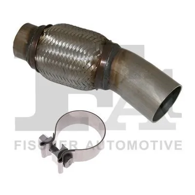 Immagine prodotto di Sistema di scarico con tubo flessibile anteriore da FA1 con rinforzo (KF100045) Sistema di scarico a tubo