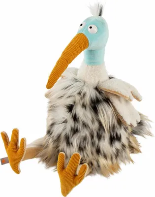 Produktbild von sigikid Tobago Tom Kikeriki, Kuscheltier, Stofftier, Schmusetier, Türkis, 44 cm, 42982