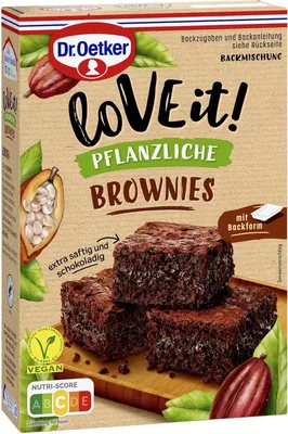 Image de LoVE it Brownies mélange à cuire pour chocolat et végétal 480g