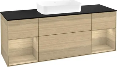 Produktbild von Villeroy & Boch F742PCPC Waschbeckenunterschrank Finion F74