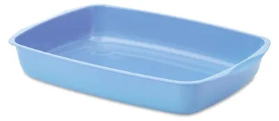 Produktbild von Savic Katzentoilette flach - blau/rosa