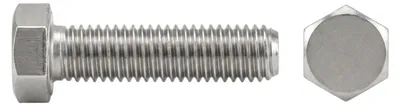 Produktbild von DIN 933/ISO 4017 Sechskantschraube VG M8x60 Stahl 8.8 galvanisch verzinkt 100 Stk