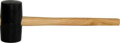 Produktbild von Gummihammer, Kopf-Ø 65 mm, mit Holzstiel