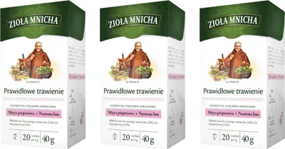 Produktbild von Verdauungstee 60 Teebeutel - Kräutertee Pfefferminze & Leinsamen Magen Darm Tee