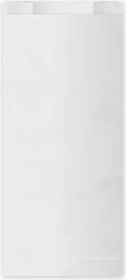 Produktbild von Weiße Papier-Frühstückstüte 2,0 kg 14+7 x 32 cm 100 Stück.