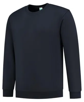 Image de Starworld - Sweat-shirt pour hommes/femmes unie, col rond LT3936 (S) (bleu marine)