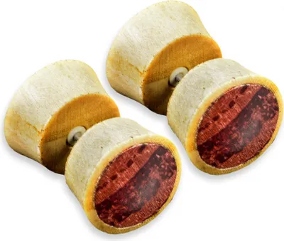 Produktbild von viva-adorno 1 Paar Holz Fake Plugs Ohrstecker Ohrpiercing Ohrringe Z508,D5