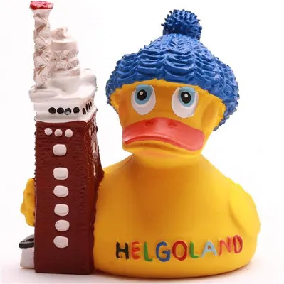 Produktbild von Badeente Helgoland Latex 10 cm