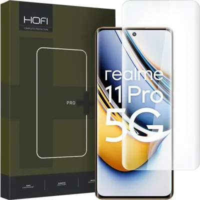 Zdjęcie produktu dla Szko hartowane Hofi Uv Glass Pro+ Realme 11 Pro 5G / 11 Pro+ Plus 5G Clear