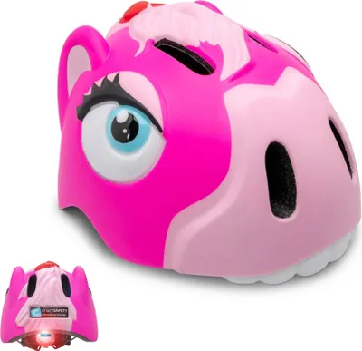 Produktbild von Fahrradhelm für Kinder | Pink Pony | Crazy Safety | EN 1078