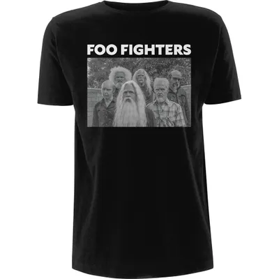 Produktbild von Foo Fighters Old Band Photo Black L T-Shirt