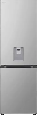 Produktbild von 60 cm breiter, 343 liter fassender no-frost-kühlschrank aus edelstahl Lg GBF3102DPY