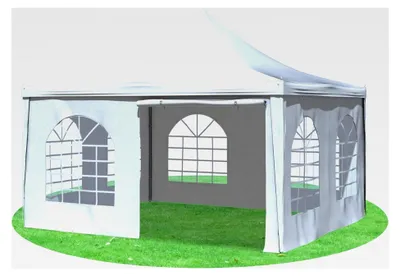 Produktbild von Gartenpavillon 4x4m mit Seitenteilen