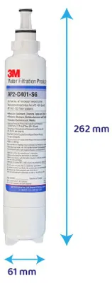 Image de Filtre à eau 3M AP2 C405 SG - Filtre 3M pour Lincat - Filtre à eau pour distributeurs à débit continu raccordés au réseau, distributeurs automatiques