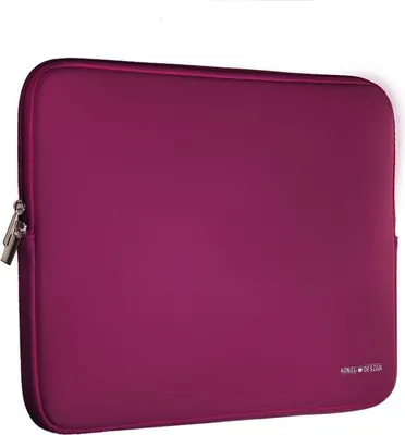 Produktbild von 17 Zoll Laptop Tasche Notebooktasche Rot Notebook Laptoptasche Herren Damen Schutzhülle Schutztasche Sleeve Neopren 41,5 cm x 31,5 cm x 2 cm