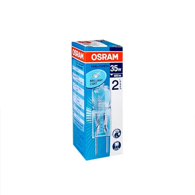 Imagen del producto de Osram Halógeno Fino Halostar 35W GY6, 35 12V 765lm Cálido Blanco Regulable