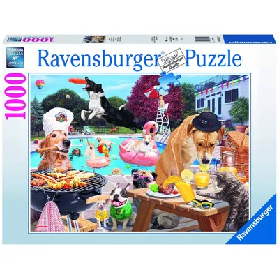 Produktbild von Ravensburger Dog Days of Summer, 1000 Stück(e), Tiere, 14 Jahr(e)
