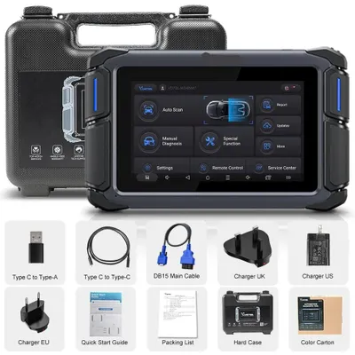 Produktbild von Autodiagnosegerät – OBD-Scanner – Fehlercode-Auslesegerät – Fahrzeugtester – Touchscreen – Schlüsselsystemprogrammierung