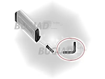Produktbild von BUGIAD 88633 Turbo Ladeluftschlauch für FIAT DOBLO Kasten/Kombi (263) Doblo Kombi (263) DOBLO Pritsche/Fahrgestell (263)