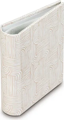 Produktbild von Hama Einsteck-Album Boho Beige Weiß für 20 Sofortbilder 5,4 x 8,6 cm