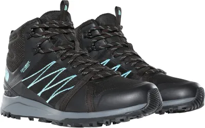 Produktbild von The North Face Litewave Fastpack II WP Mid-Cut Schuhe Damen tnf black/aqua splash Schuhgröße US 6 | EU 37