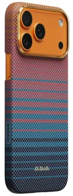 Image de Étui PITAKA Edge Case California Dream 05 pour iPhone 17 Pro Max, motif coucher de soleil