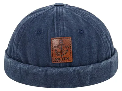 Produktbild von Leoberg Uni Docker Mütze Docker-Cap - Dockermütze in 152085-Blau-28