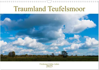 Produktbild von Traumland Teufelsmoor (Wandkalender 2025 DIN A3 quer), CALVENDO Monatskalender