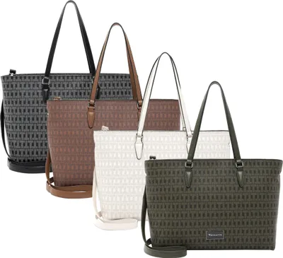 Produktbild von Tamaris Damen Shopper Umhängetasche groß Cityshopper elegant Jody 31988, Farbe:Weiß