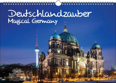 Produktbild von Deutschlandzauber DIN A3 Immerwährender Kalender Städte Deutschland - Seelenzauber