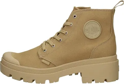 Produktbild von Palladium Pallabase Veterschoenen Hoog - Beige - Maat 41