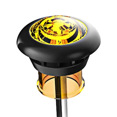 Obrázek produktu pro Poziční LED světlo oranžové, kulaté obrysové, 0,2W, 12-24V