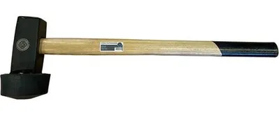 Produktbild von MMXX Spezial-Plattenhammer rund mit langem Stiel, 4 kg, Ø 105 mm