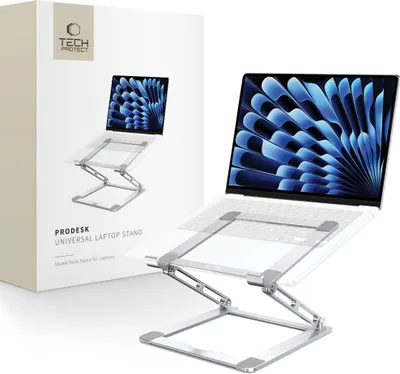 Obrázok produktu pre Tech-Protect Uls400 Prodesk Univerzálny Stojan Na Laptop Strieborný