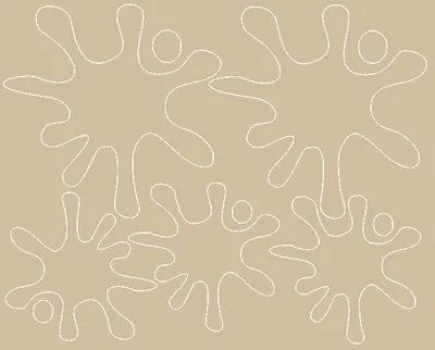 Produktbild von Beige glänzende Aufkleber, Abdeckaufkleber, Flecken