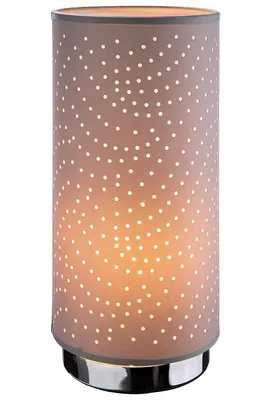 Produktbild von Gilde Lampe "Spotlight" grau H= 33,0 cm Ø 14,5 cm 46109