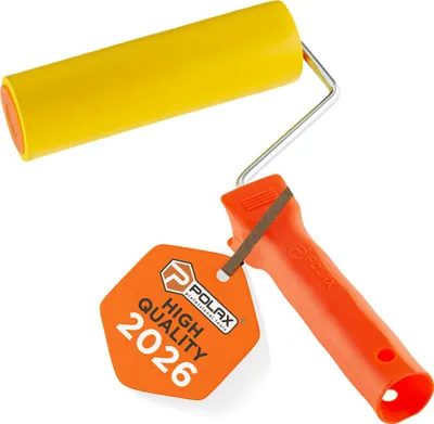 Immagine prodotto di Rullo a pressione con manico, rullo per carta da parati 15 cm Polax